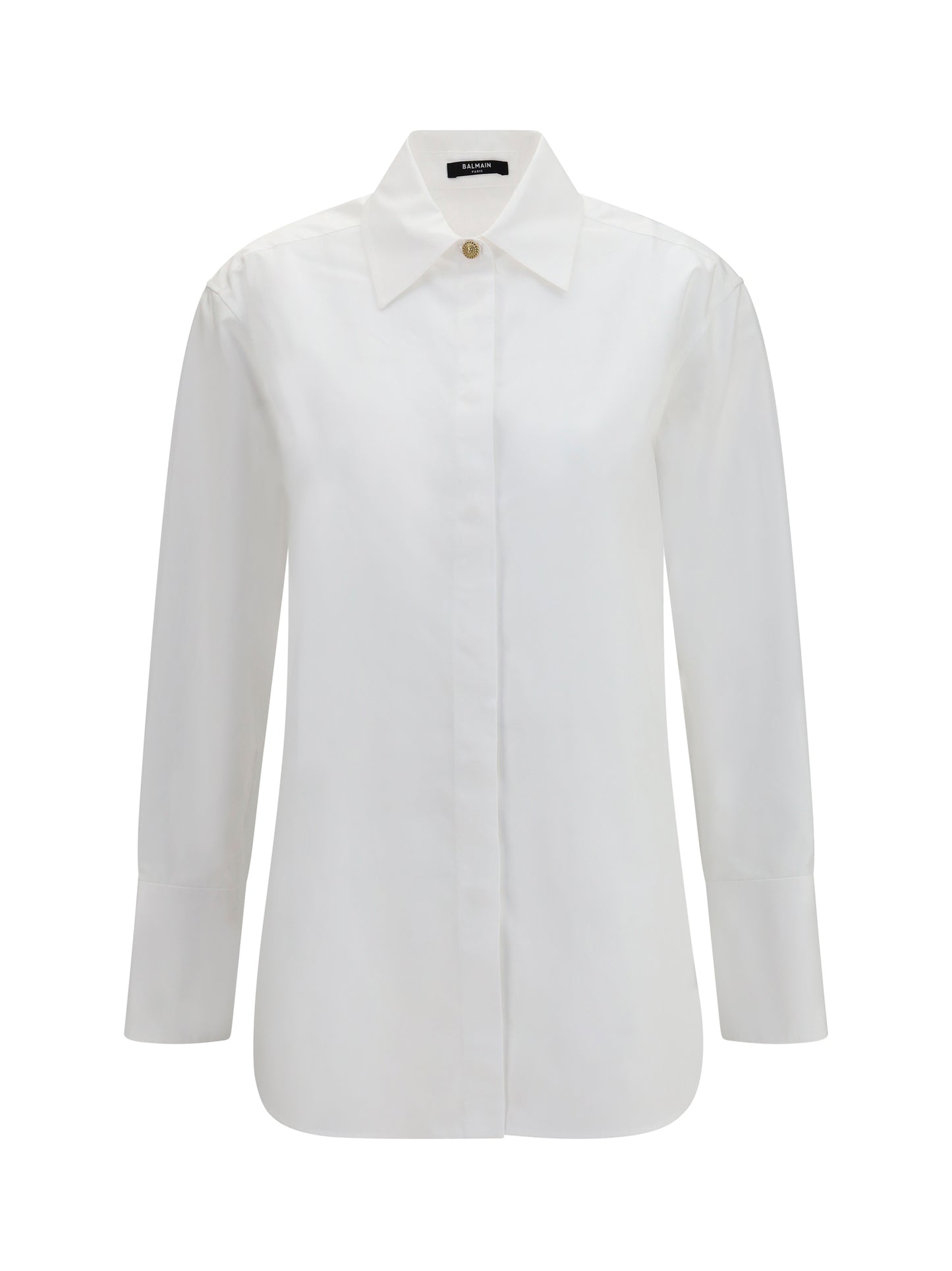 Shirt Cotton Poplin Optical White