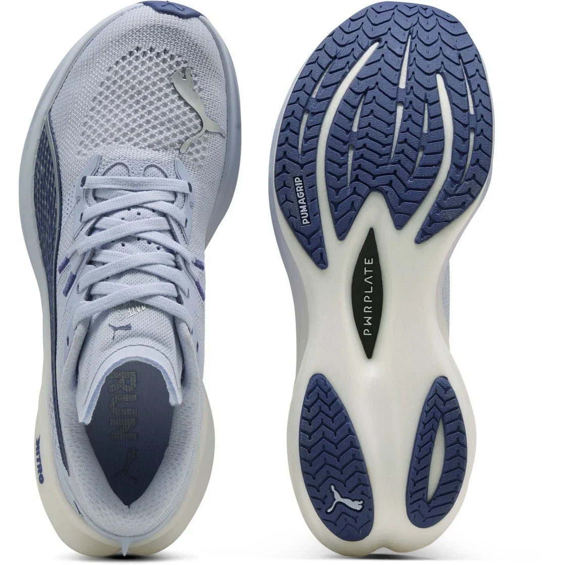 PUMA Deviate Nitro 3 Cool Weather Women's Running Shoes — Blue