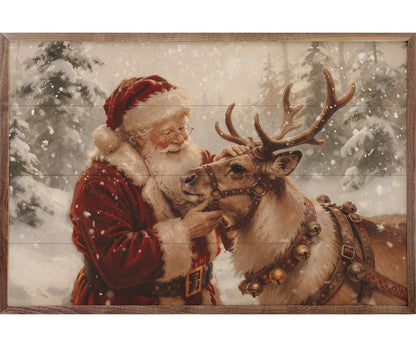 Kendrick Home Santa And His Reindeer