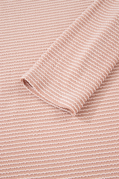 Threaded Pear Mariam Drawstring Cowl Knit Top