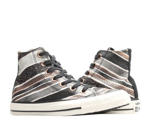 Converse Chuck Taylor All Star Hi Stripe Dolphin Women's Sneakers — Black