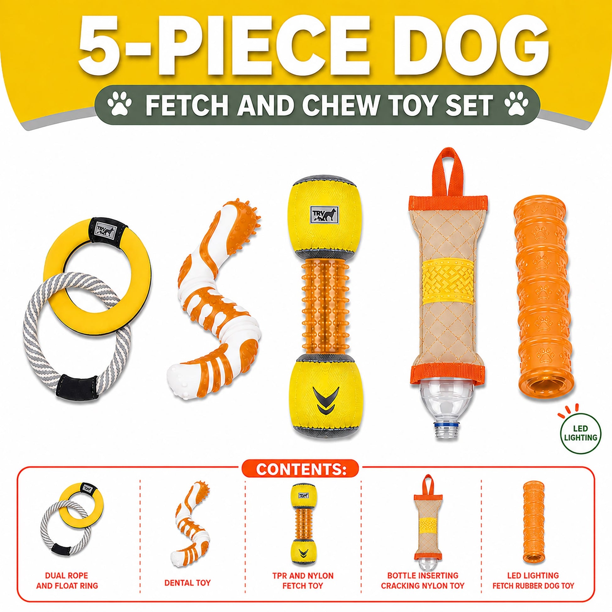 Yellow and Orange-