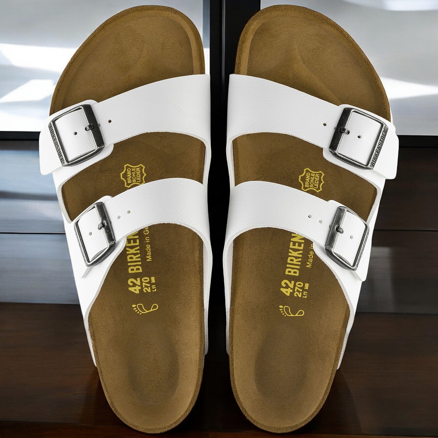 Birkenstock Arizona Birko-Flor 'Narrow Fit' Sneakers