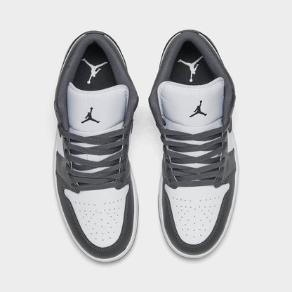 [553558-152] Mens Air Jordan Aj 1 Low 'iron Grey'