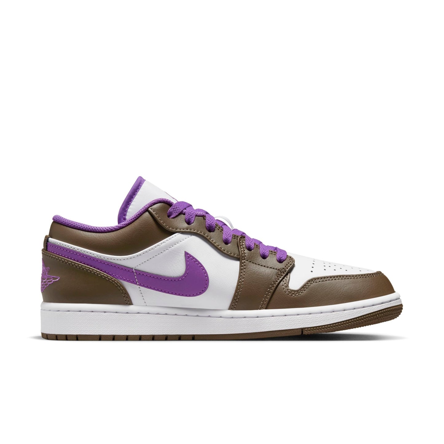 Air Jordan Men's Retro 1 Low 'Purple Mocha' Sneakers