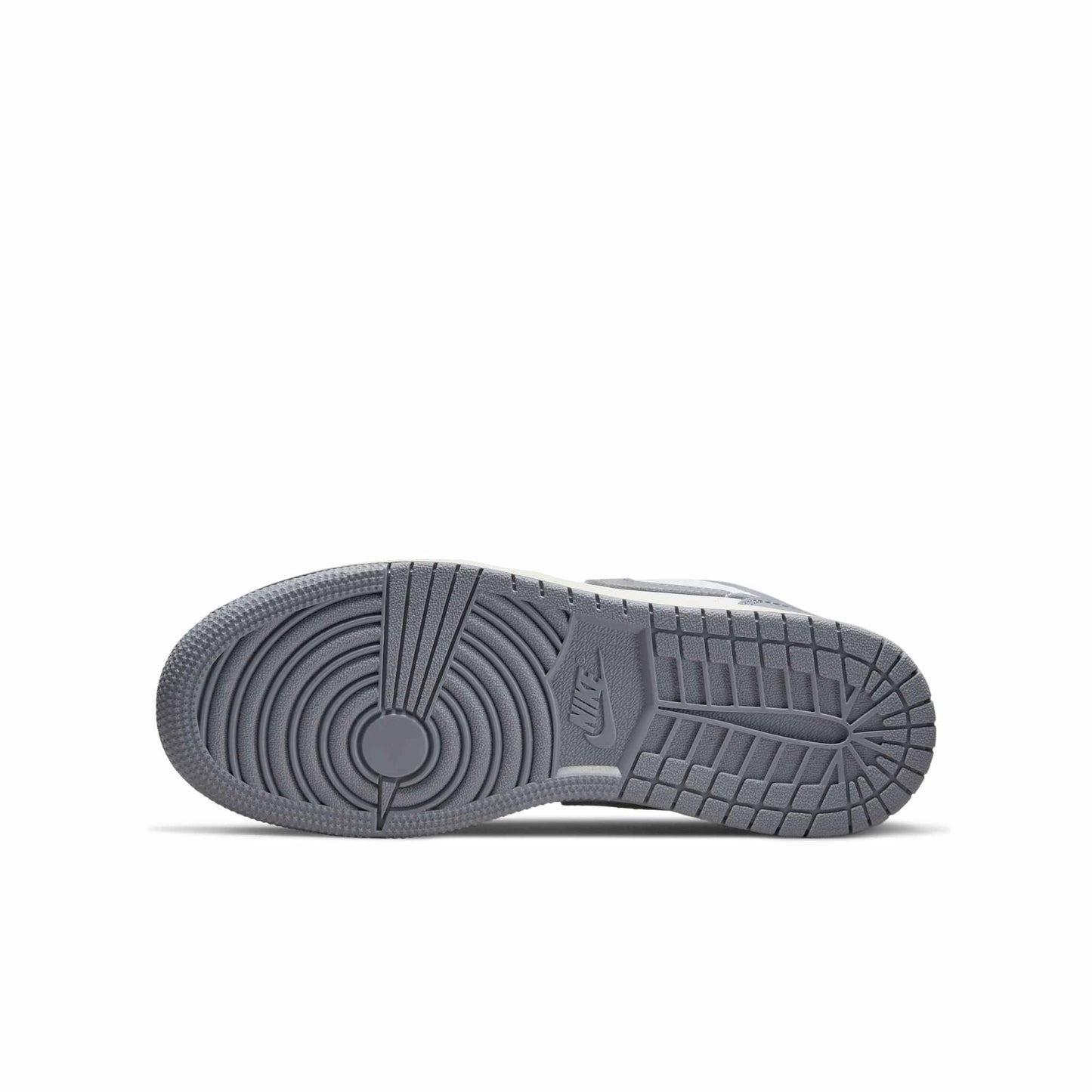 Air Jordan Grade School Retro 1 Low 'Vintage Grey' Sneakers