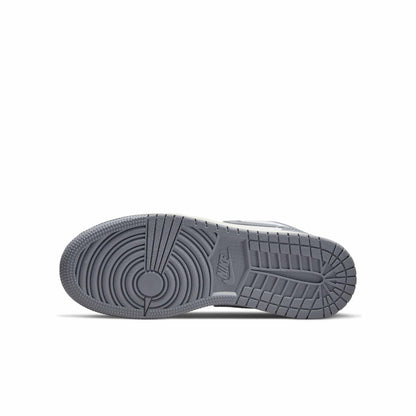 Air Jordan Grade School Retro 1 Low 'Vintage Grey' Sneakers