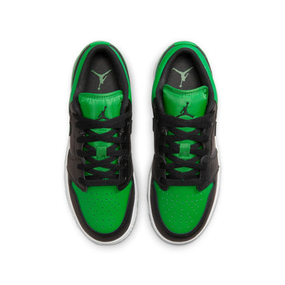 Air Jordan Grade School Retro 1 Low 'Lucky Green Gs' Sneakers