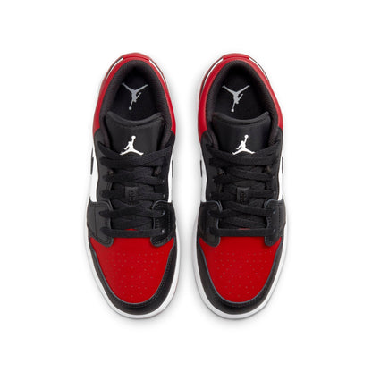 Air Jordan Grade School Retro 1 Low Gs 'Bred Toe' Athletic Shoes