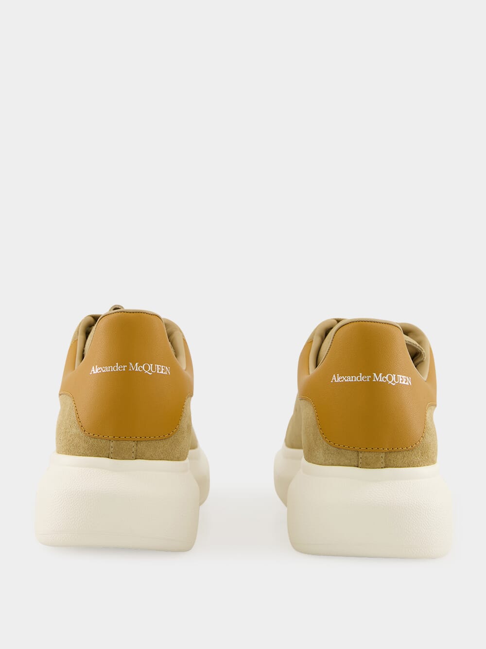 Men's Alexander McQueen Oversized Rubber Sneaker - Dark Caramel