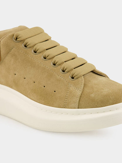 Men's Alexander McQueen Oversized Rubber Sneaker - Dark Caramel