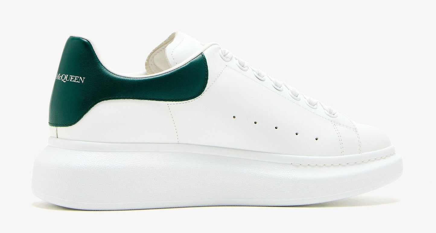 Men's Alexander McQueen Oversized Rubber Sneaker - White/Green