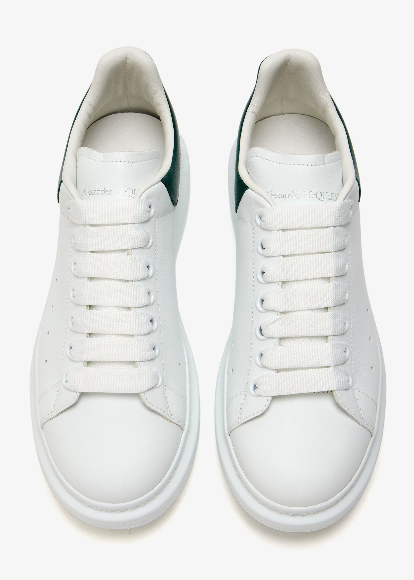 Men's Alexander McQueen Oversized Rubber Sneaker - White/Green