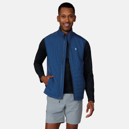 Men's High Stretch Full Zip Vest