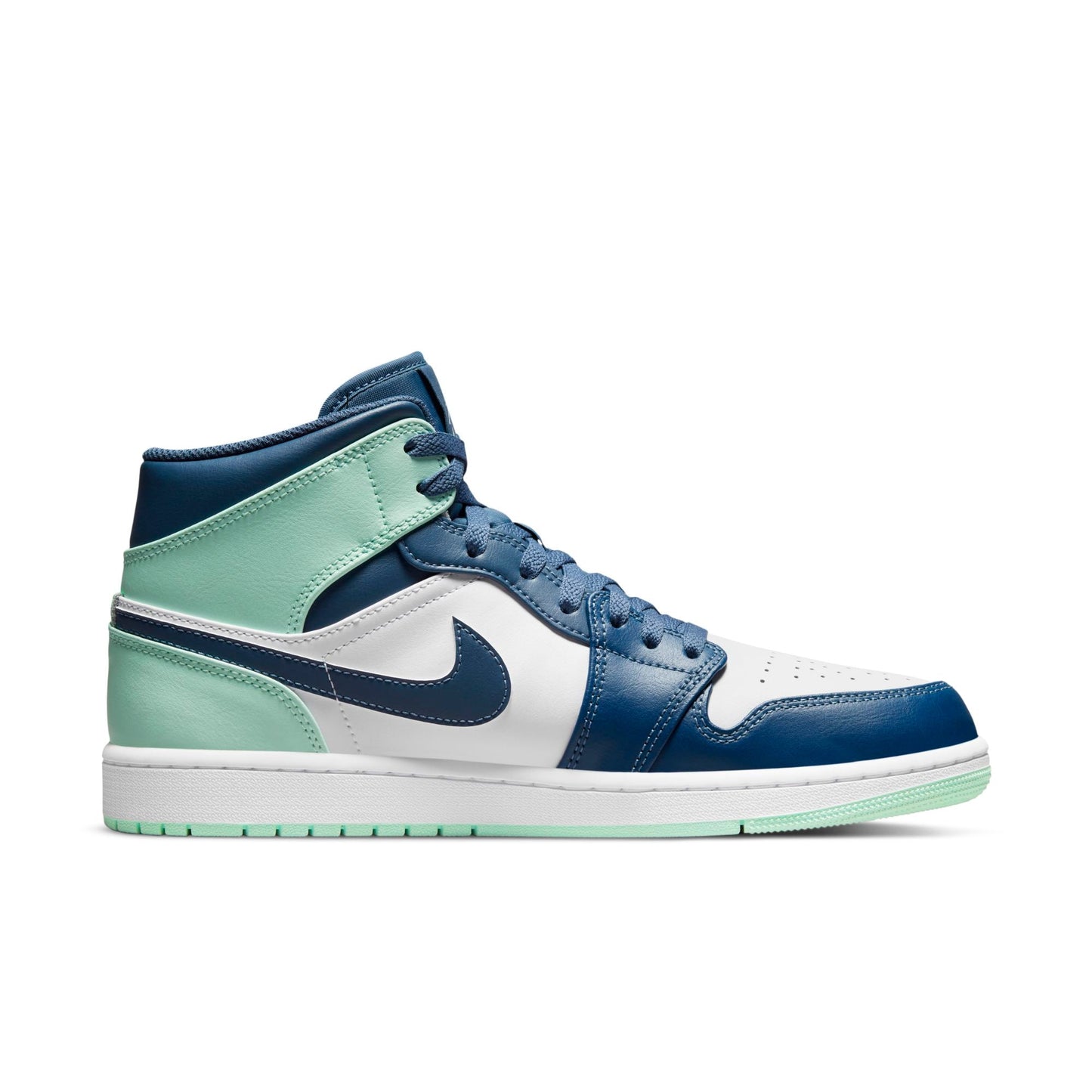Men's Air Jordan Retro 1 Mid 'Mystic Navy Mint Foam'