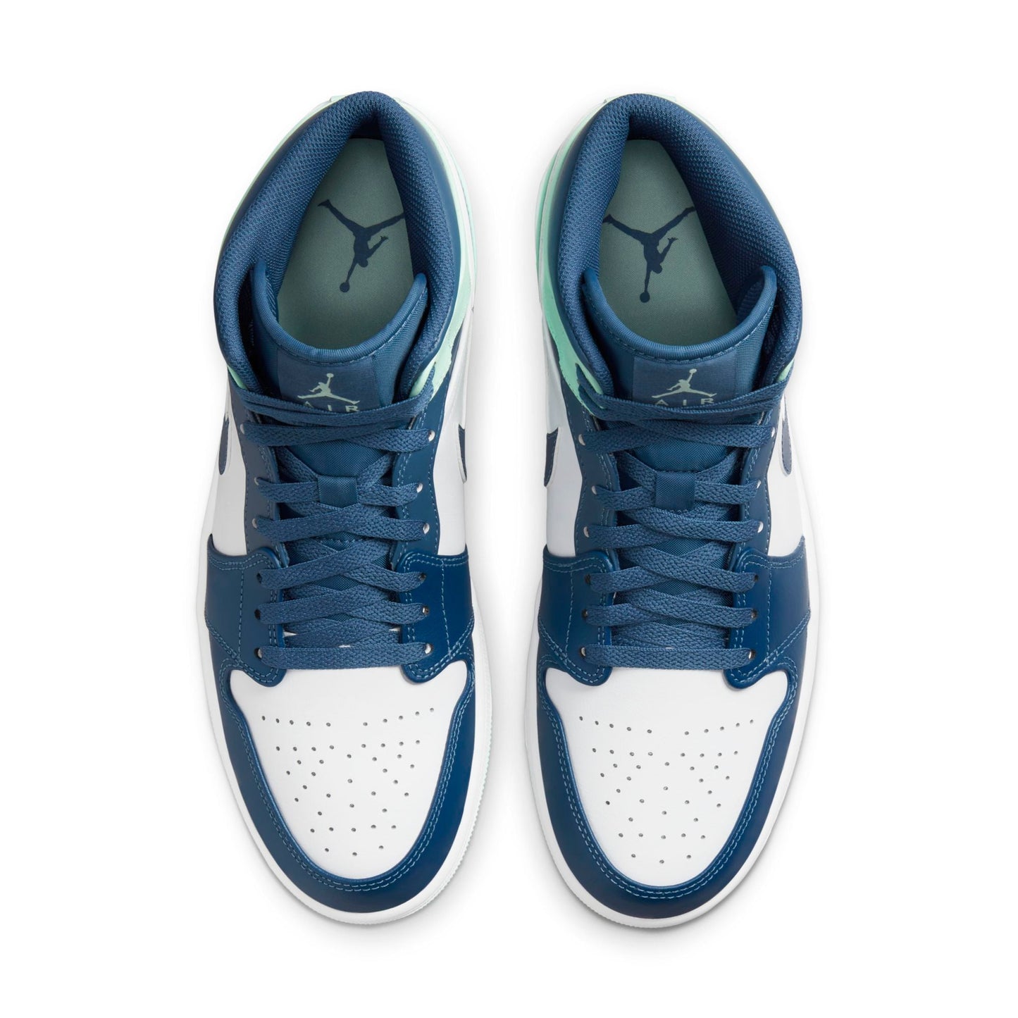 Men's Air Jordan Retro 1 Mid 'Mystic Navy Mint Foam'