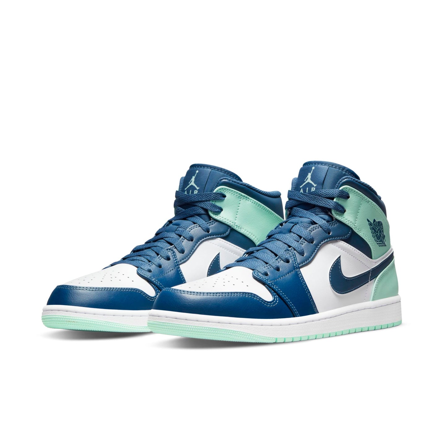 Men's Air Jordan Retro 1 Mid 'Mystic Navy Mint Foam'