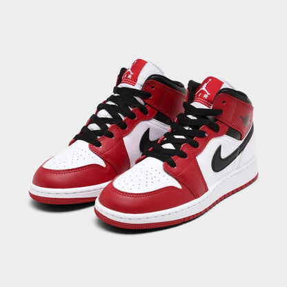 [554725-173] Grade School Air Jordan Retro 1 Mid 'chicago (2020)'