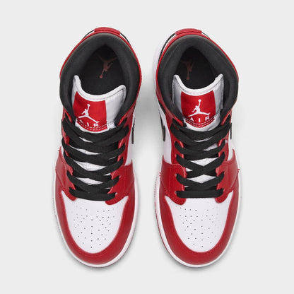 [554725-173] Grade School Air Jordan Retro 1 Mid 'chicago (2020)'