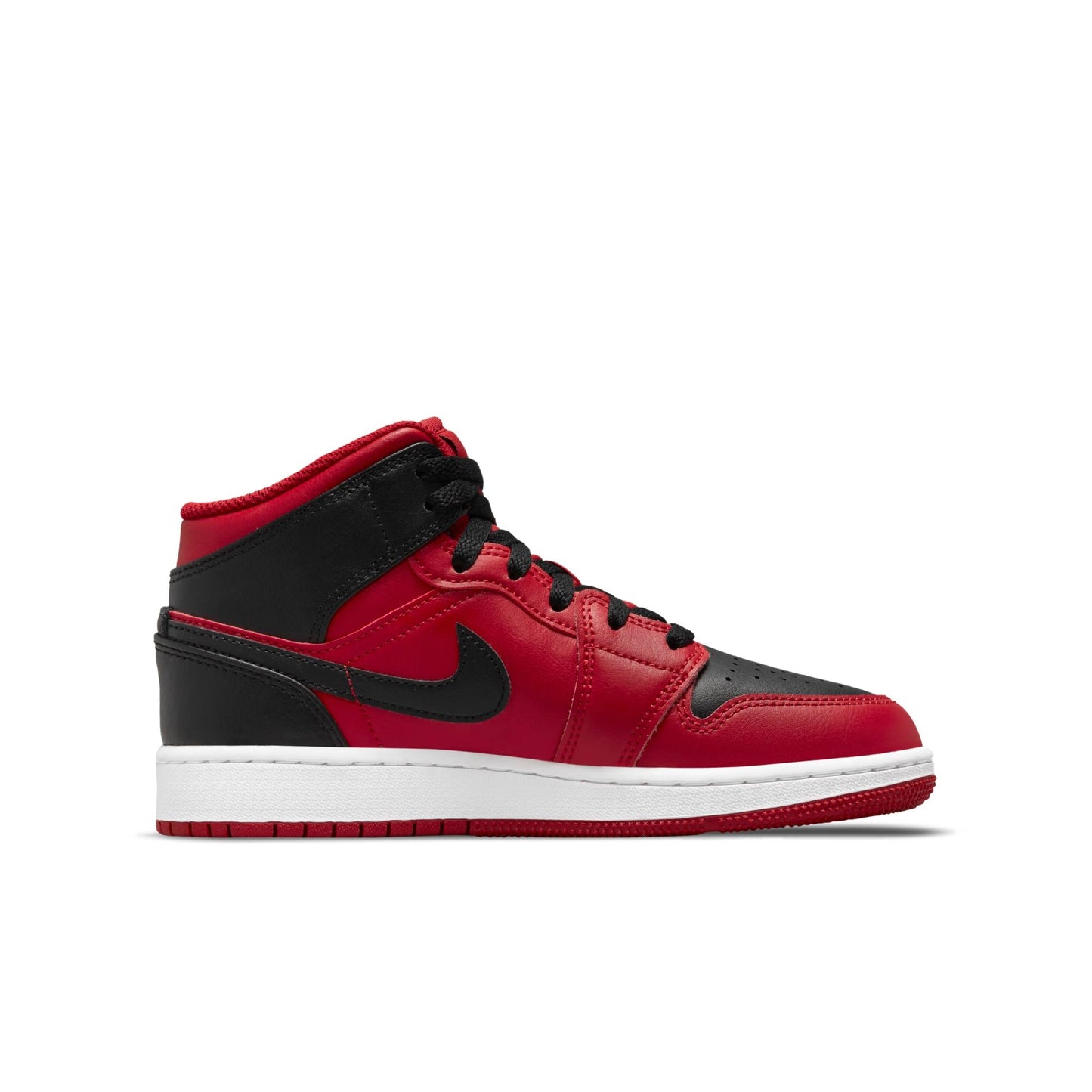 Grade School Air Jordan Retro 1 Mid 'Reverse Bred (2021)' (Gs)