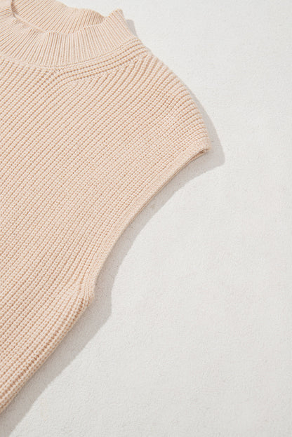 Threaded Pear Lydia High Short Sleeve Sweater