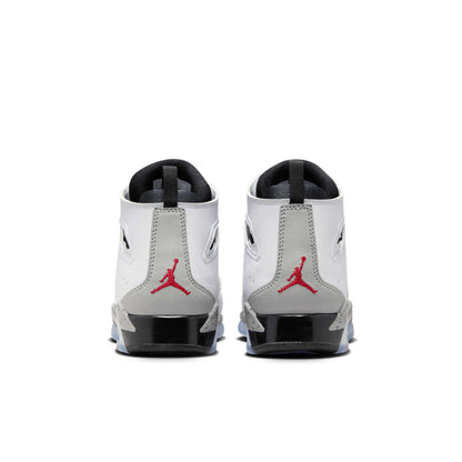 Air Jordan Grade School Flight Club 91 Gs 'White Metallic Silver' Sneakers