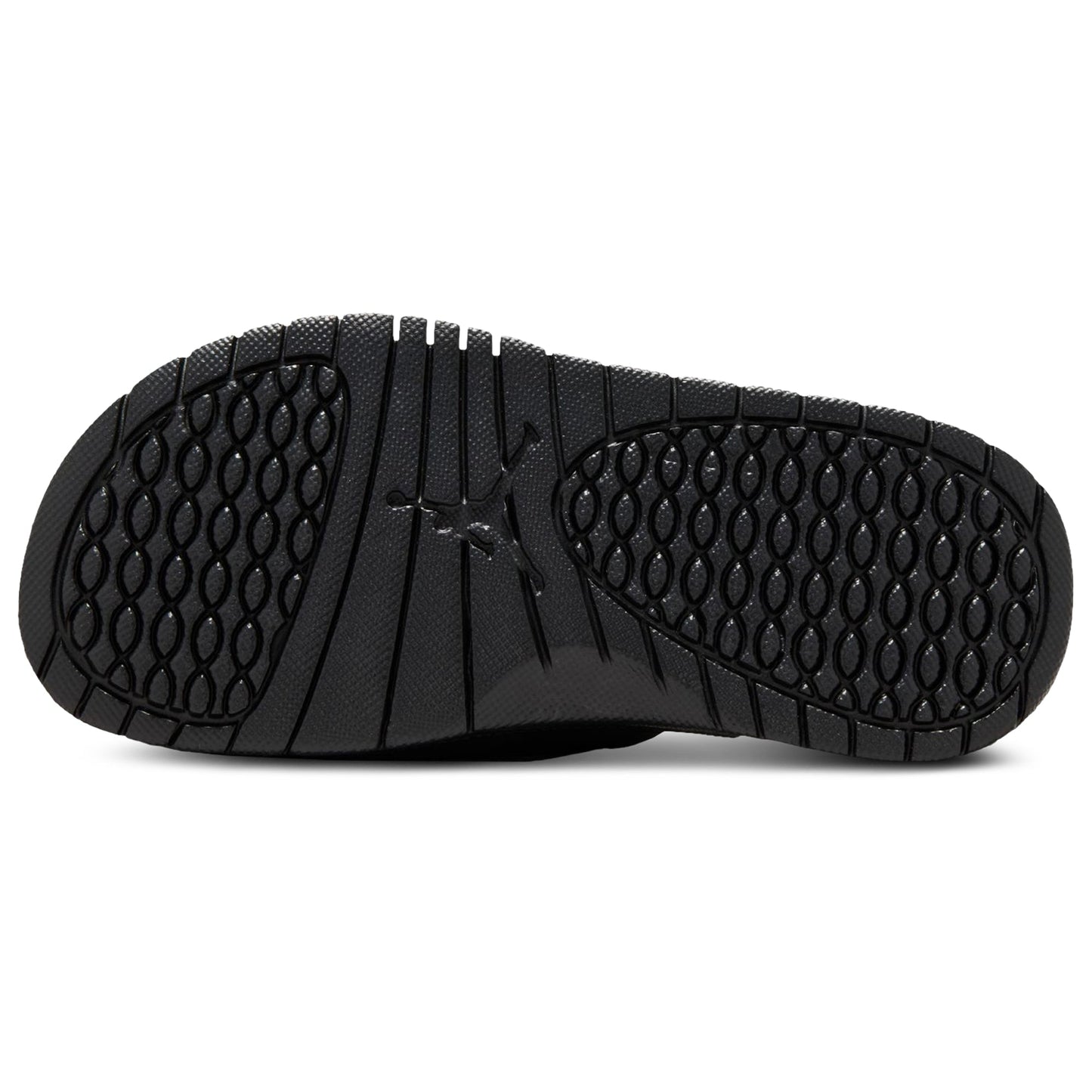 [555511-061] Grade School Air Jordan Hydro 5 Retro Slide 'black Metallic'