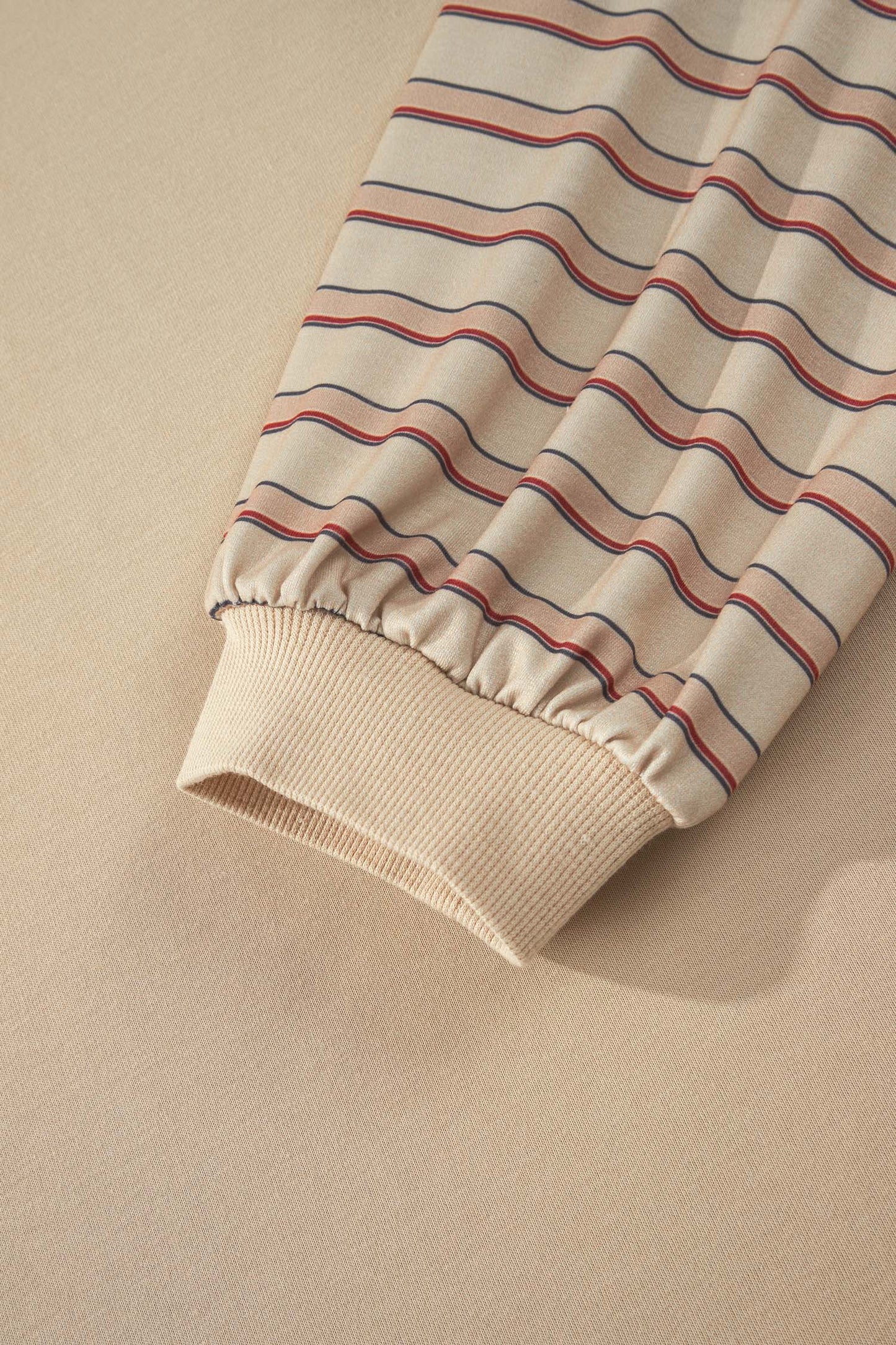 Threaded Pear Iris Notched Raw Edge PLUS Jumper