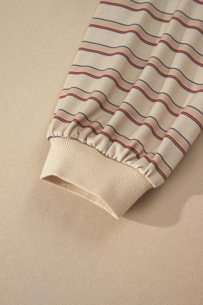 Threaded Pear Iris Notched Raw Edge PLUS Jumper