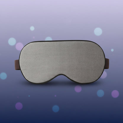 Activated Carbon Sleep Eye Mask – Bamboo Charcoal Fiber Blackout Mask in Black & Gray