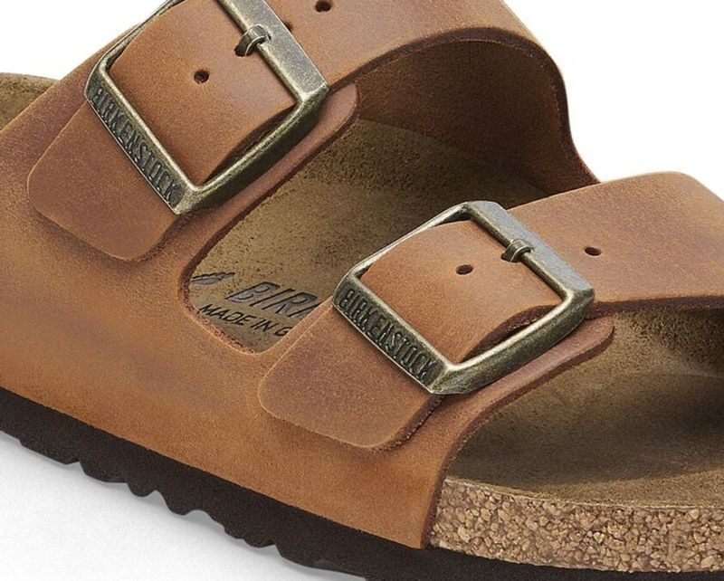 Birkenstock Arizona Tobacco Oiled Leather Sandals