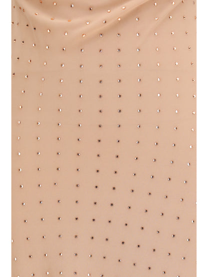 Slipdress Long Strass Pink Sfinge