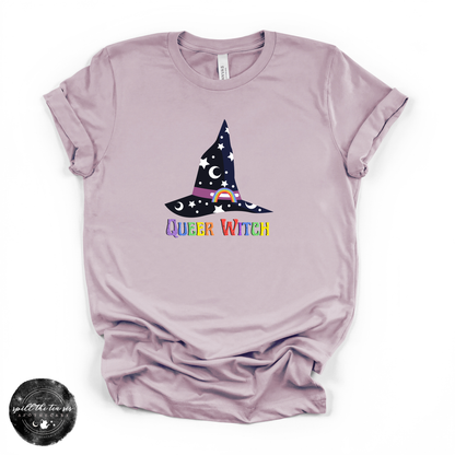 Queer Witch Tee | Pride Witchy Graphic T-Shirt