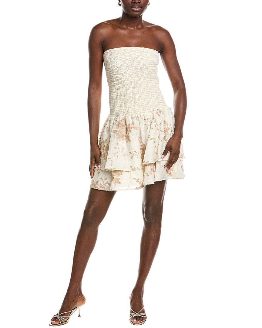 WHTS-IVORY LUREX EMBROIDERY-
