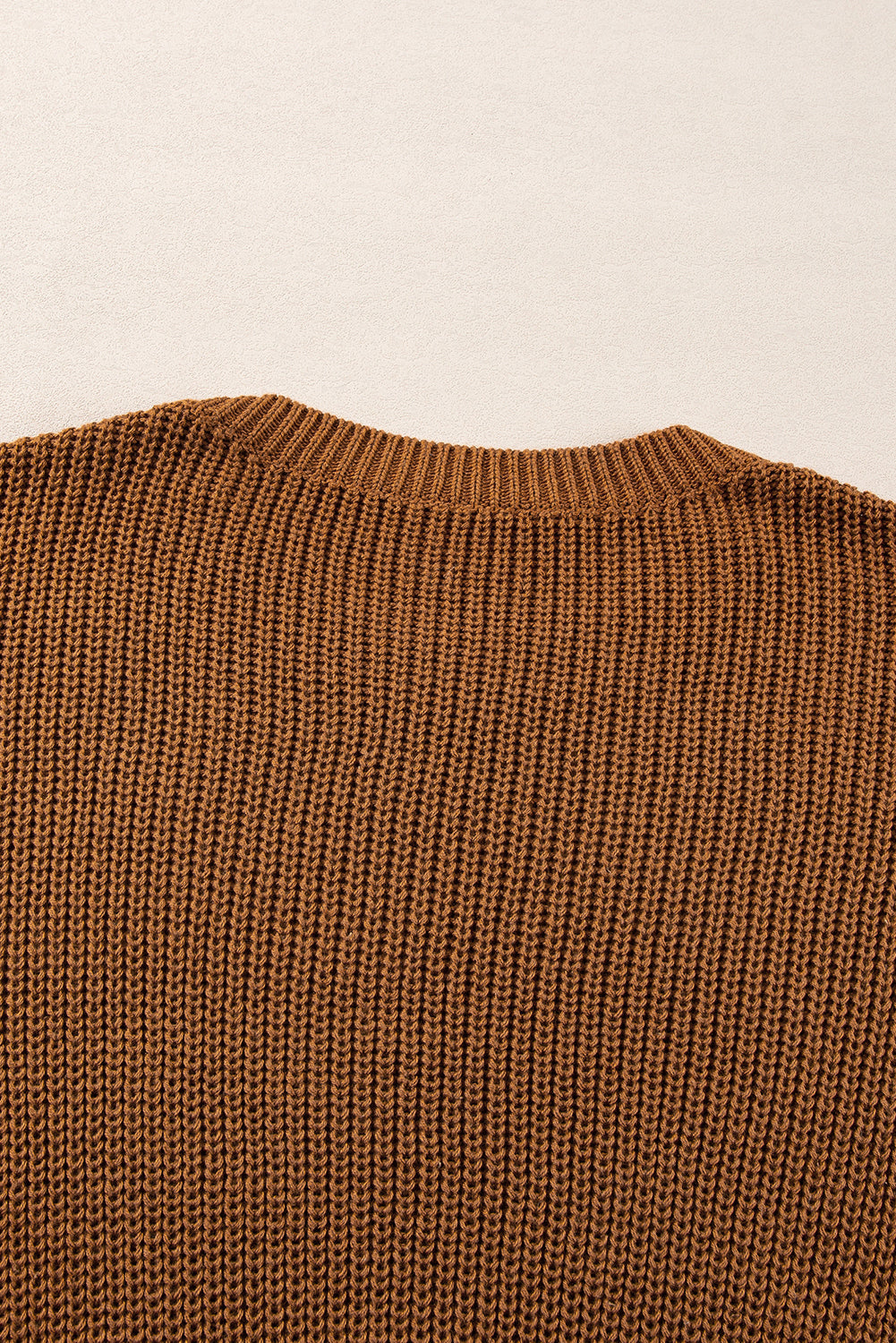 Threaded Pear Evelyn Beaded Drop Shoulder Sweater