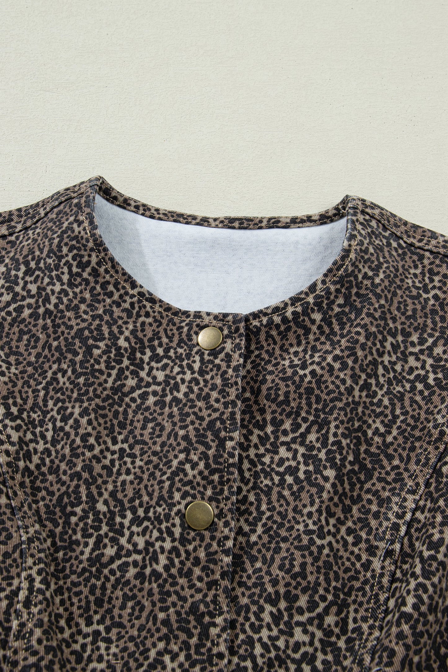 Threaded Pear Elliana Print Slim Vest