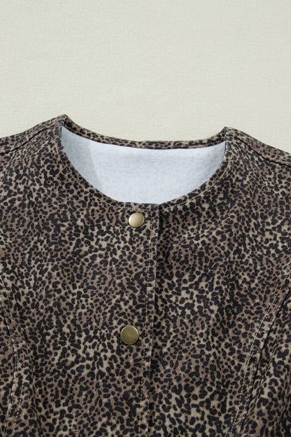 Threaded Pear Elliana Print Slim Vest