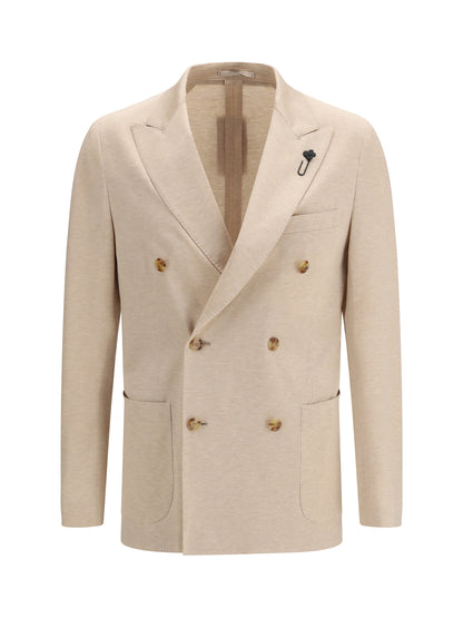 Jacket Double-Breasted Beige