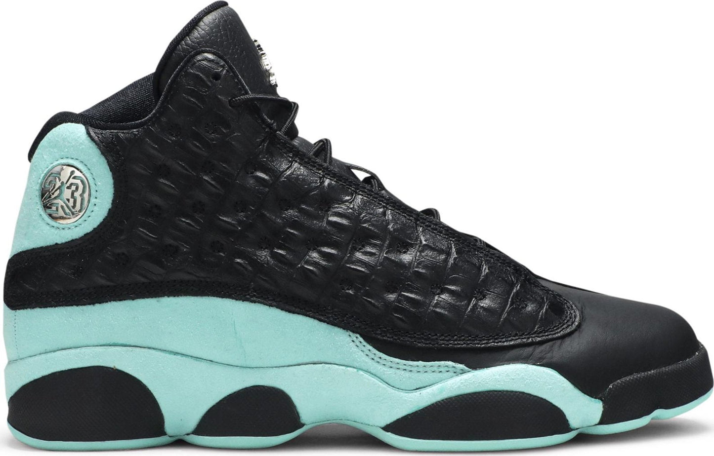 Grade School Air Jordan Retro 13 'Black Island Green' (Gs)