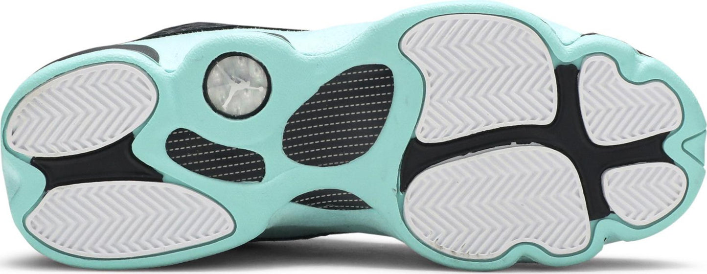 Grade School Air Jordan Retro 13 'Black Island Green' (Gs)