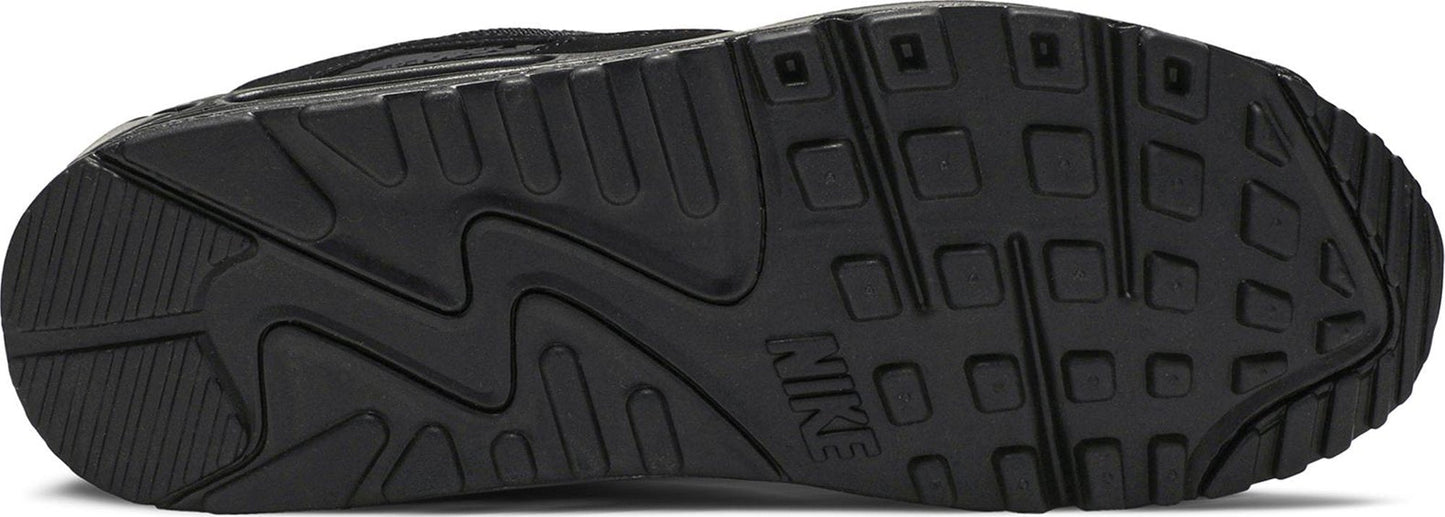 Nike Men's Air Max 90 'Recraft Triple Black' Sneakers