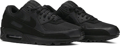 Nike Men's Air Max 90 'Recraft Triple Black' Sneakers
