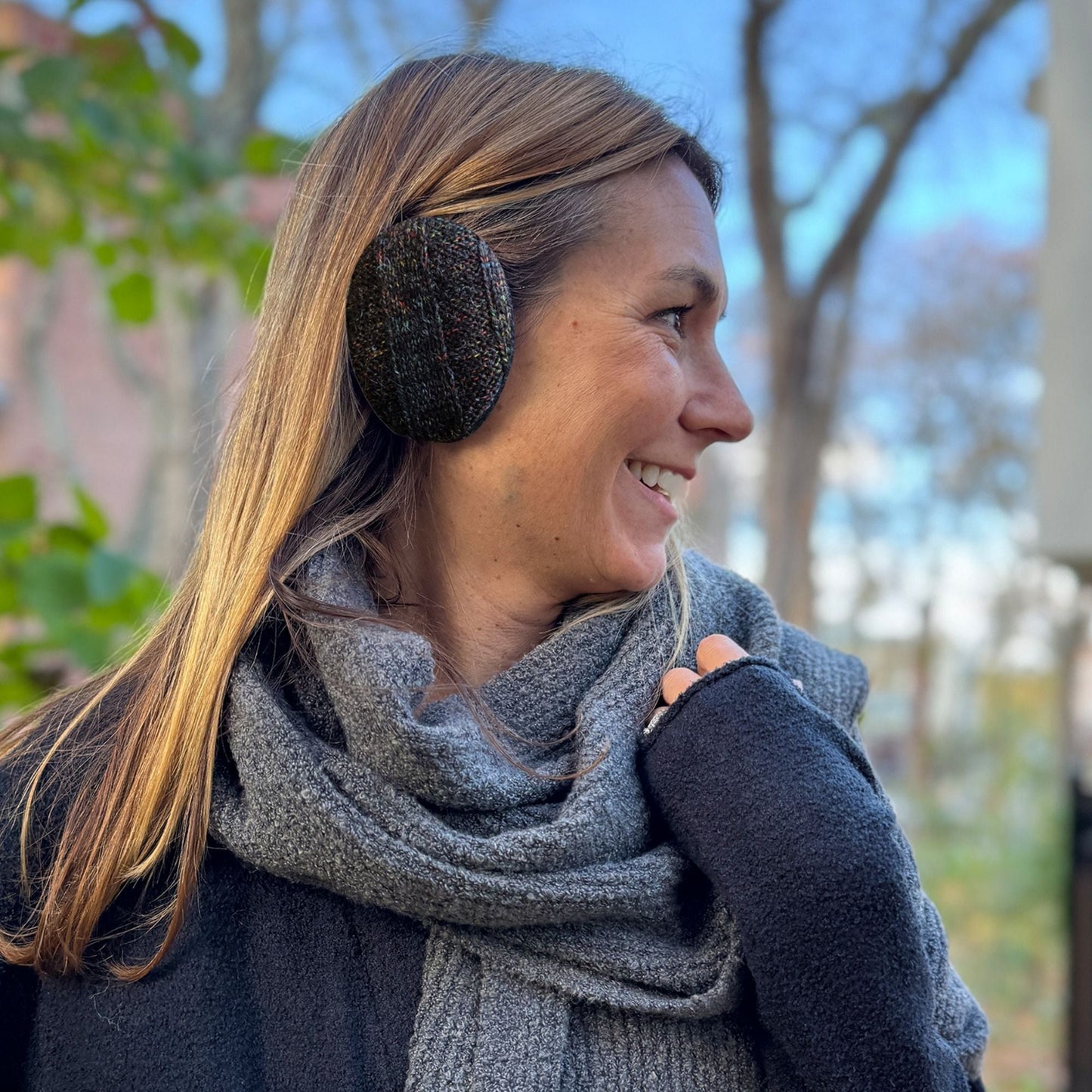 Sprigs Earbags Original Bandless Earmuffs from Sweden / Knit