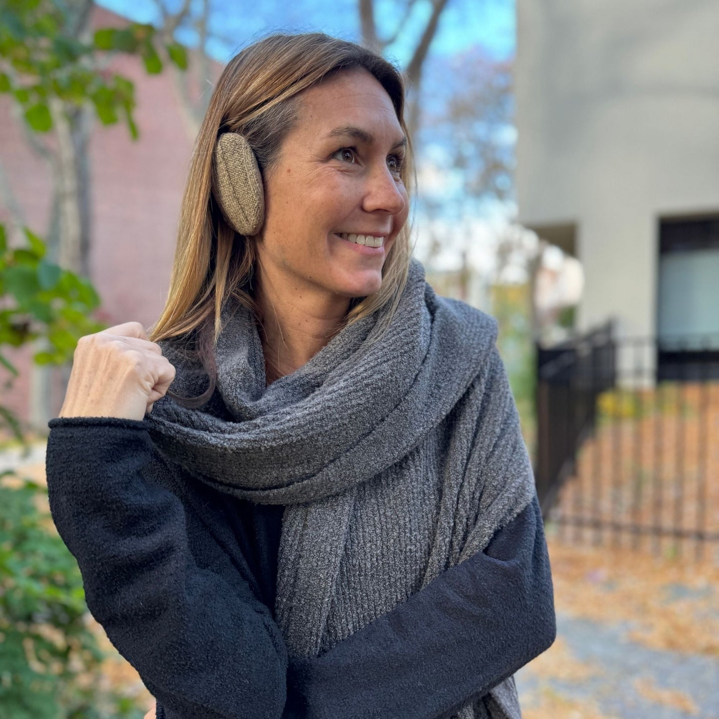 Sprigs Earbags Original Bandless Earmuffs from Sweden / Knit