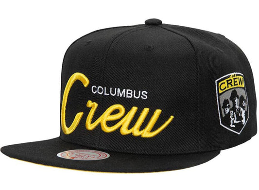 Mitchell & Ness Men's Mls Foundation Script Snapback Crew Snapback Caps