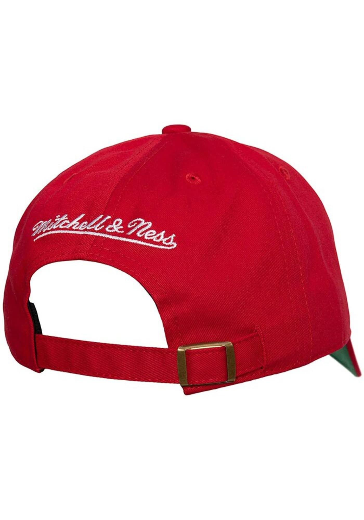 Mitchell & Ness Men's NHL Team Ground 2.0 Dad Strapback Blackhawks Ball Caps