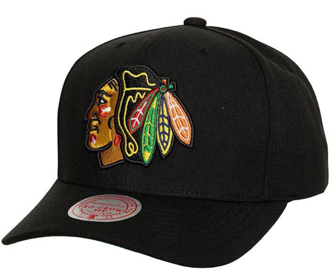 Men's Mitchell & Ness Nhl Team Ground 2 Pro Snapback Blackhawks