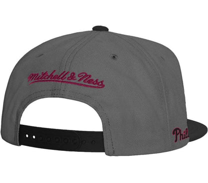 Mitchell & Ness Men's MLB Storm Front Snapback Phillies Snapback Caps