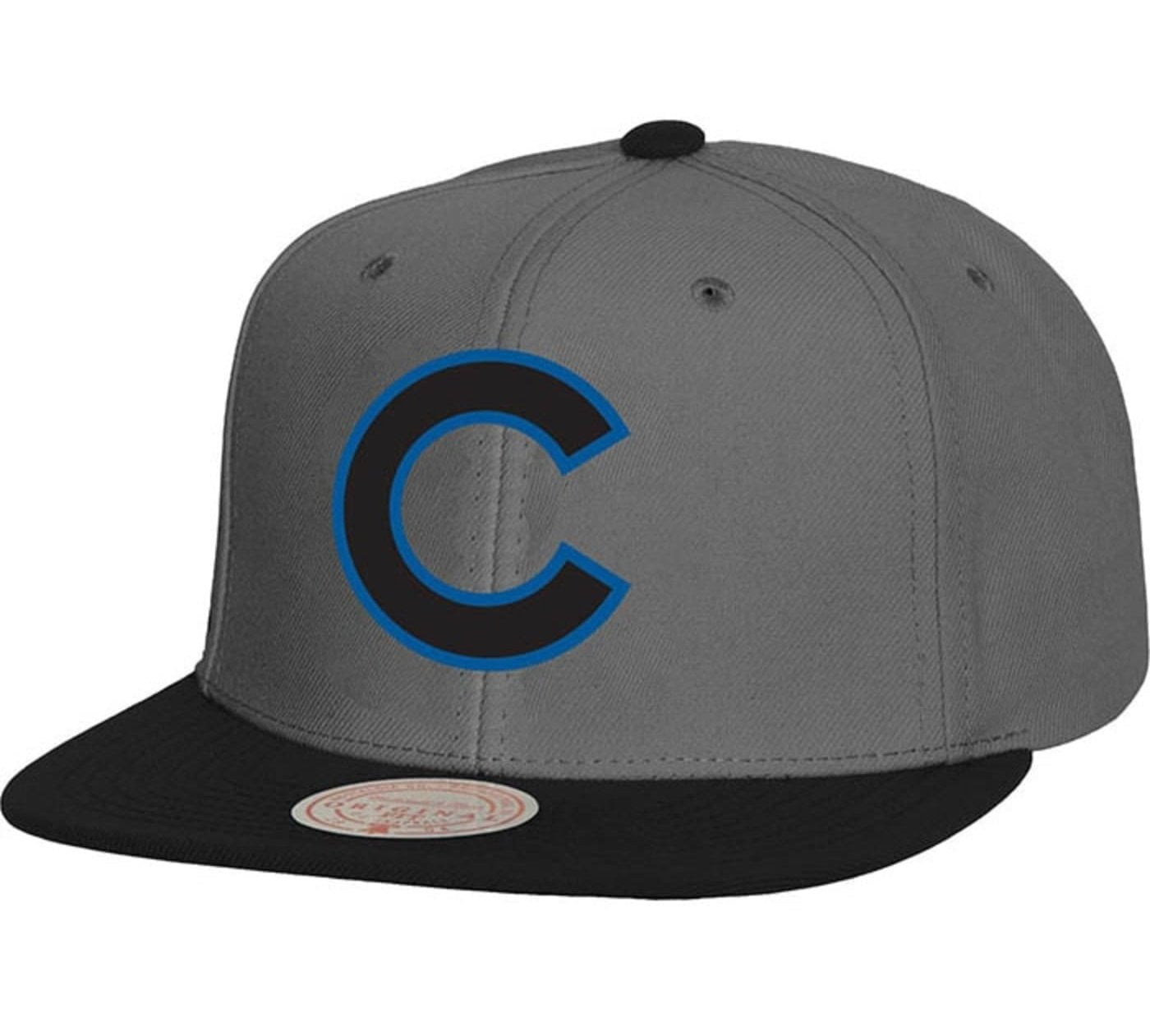 Men's Mitchell & Ness MLB Storm Front Snapback Cubs - Grey