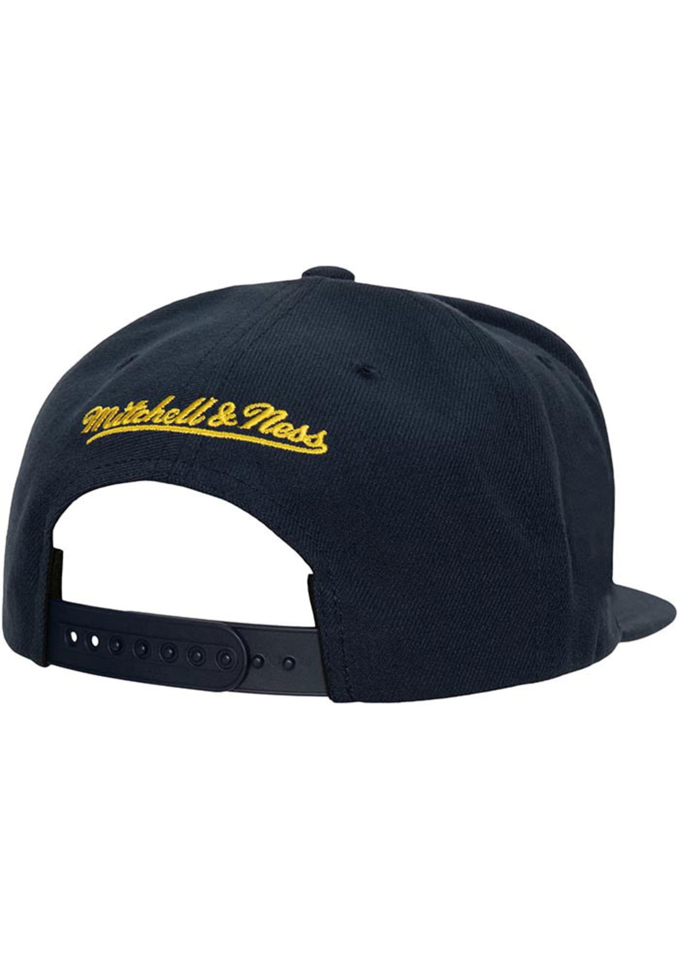 Men's Mitchell & Ness Ncaa Champ Stack Snapback Michigan